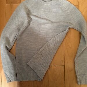 Lululemon light gray sweater